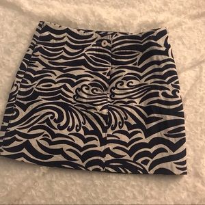 Lilly Pulitzer Maida on the horizon skirt